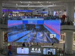 Pantalla LED Transparente para Publicidad Digital, P20, Flexible, de Bajo Consumo, para Interiores - Product Image 3