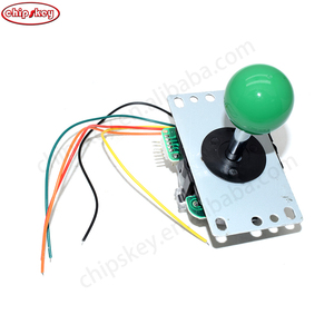 # CKX10177 Joystick de palo largo verde de 5 pines y 8 vías con bola multicolor <span class=keywords><strong>para</strong></span> máquina de juegos de arcade, consola <span class=keywords><strong>Pandora</strong></span> Box - Product Image 4