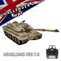 Henglong 3908-1 İngiliz Challenger 2 1/16 RC tankı Model 2.4Ghz IR + BB savaş RC tankı duman ve ses tankı ile askeri hobi hediyeler