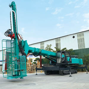 Attrezzatura automatica per trapano ad alto sollevamento per roccia con motore 220V per perforazione di protezione del pendio cingolato - Product Image 6