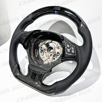 Volant de voiture en fibre de carbone perforé en cuir, directement de l'usine, pour BMW Série E E90 E46 E30 E60 E92 M3 M4 F10 F30 F32