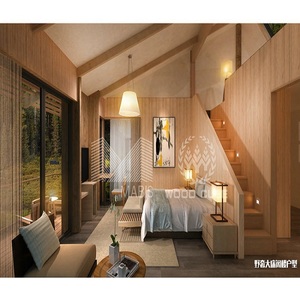 Lussuosa Villa prefabbricata bellissimo Design in legno come materiali Beach House Resort - Product Image 5
