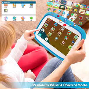 Pantalla táctil capacitiva de 7 pulgadas Android 11,0 Tablet PC OEM Kids App BT4 Nuevo procesador Allwinner Memoria de <span class=keywords><strong>2GB</strong></span> Uso educativo - Product Image 4