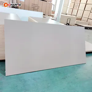 Melamine Mdf Plywood Sheet Factory Made 12mm 15mm 16mm 18mm Cherry White Blue Combi Wood Frame Surface Furniture Board Class