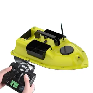 Dropshipping giá d18b GPS ngoài trời động cơ đôi câu cá Bait thuyền với 3 mồi container d18b GPS Mồi Câu Cá thuyền
