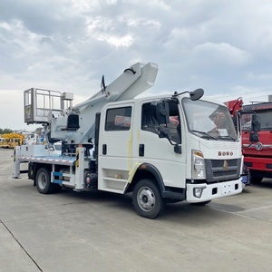 Camión con Plataforma Aérea Howo Nuevo de 18m, 21m, 24m, Cabina Doble, Camión Elevador de Personal de 23m, Camión con Cesta Elevadora - Product Image 2