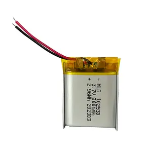 Direct Selling Capacity 102530 Renewable Energy 3.7V 800mAh Lithium Polymer Ion Battery