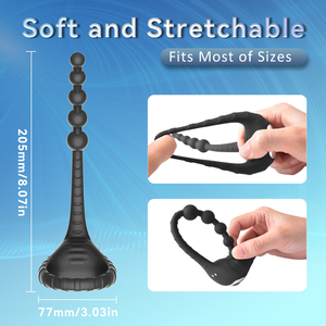 Jouets sexuels pour hommes, anneaux péniens, stimulateur de prostate, 10 modes de vibration, télécommande, Juguetes Sexuales Para Hombres - Product Image 4