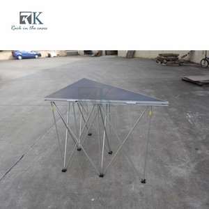 Escenario Portátil Plegable de Aleación de Aluminio para Eventos, Conciertos y Bodas, con Forma Personalizada al por Mayor - Product Image 2