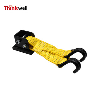 Crochet de remorquage Thinkwell en acier, 2 trous de fixation pour équipement de récupération de véhicules - Product Image 1