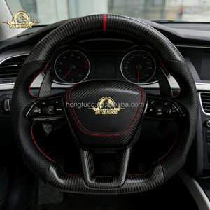 พวงมาลัยหนังคาร์บอนไฟเบอร์แบบมีรูระบายอากาศ <span class=keywords><strong>ราคา</strong></span>โรงงาน สำหรับรถยนต์โตโยต้า ปราโด GR สไตล์ วีออส ยาริส ไฮลักซ์ แคมรี่ อัลฟาร์ด อัลติส - Product Image 6