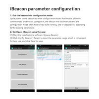 Iot Asset Tracking Solution Matériel Suivi Intérieur Étanche Ble 5.0 Eddystone Beacon Device Ibeacon Avec SDK