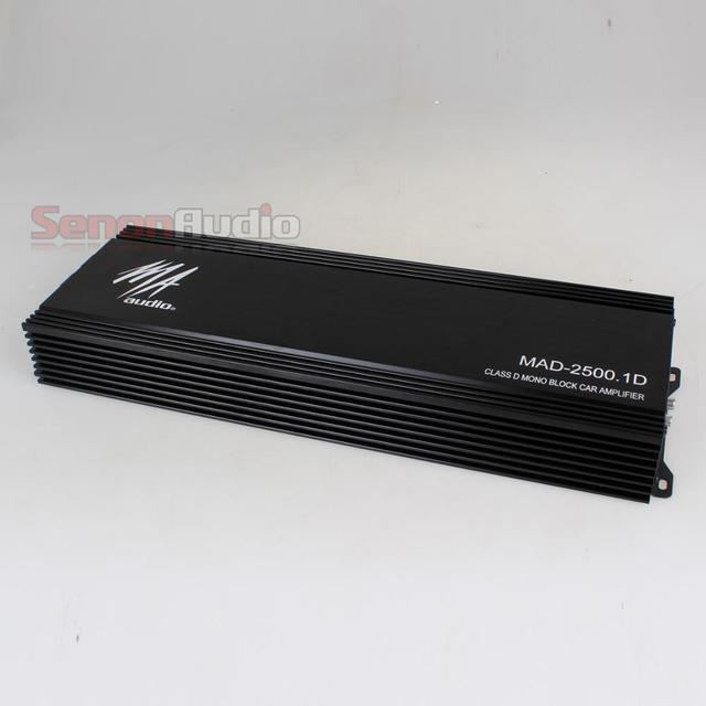 1 Channel Power Class D Amplifier Car Class D Monoblock Amplifier 2500Wrms Car Audio Amplifier