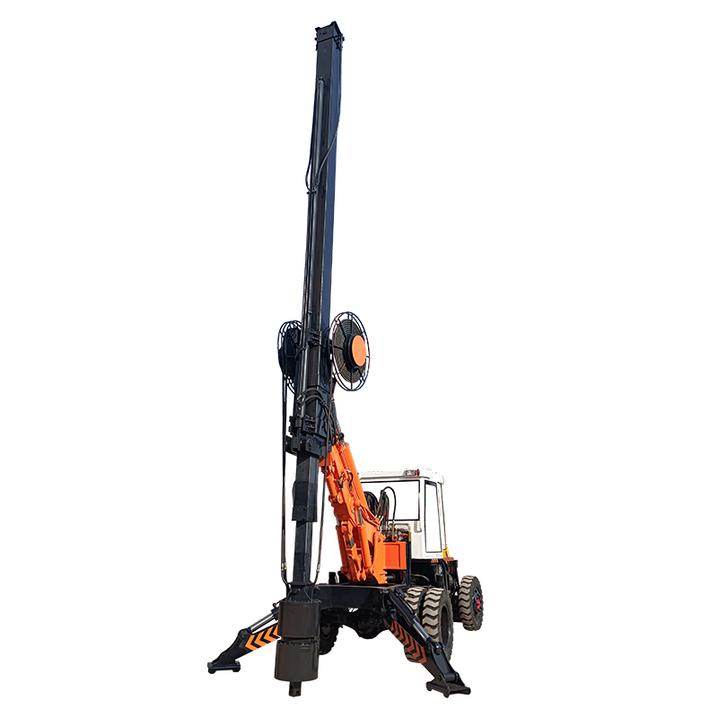Cold Climate Rotary Drilling Rig Performs Reliably in Freezing Conditions