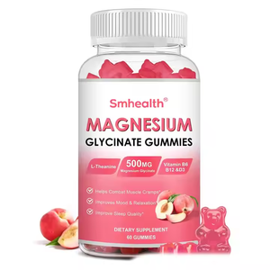 Suplemento de glicinato de magnesio complejo Triple para adultos, fábrica al por mayor, mejora la memoria del sueño para mujeres embarazadas - Product Image 1