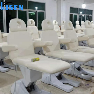เตียงเสริมความงามและเตียงนวดไฟฟ้า Kisen สำหรับสปา - ปรับได้ 3 มอเตอร์ โครงโลหะ ดีไซน์ทันสมัย ฟองน้ำความหนาแน่นสูง - Product Image 5
