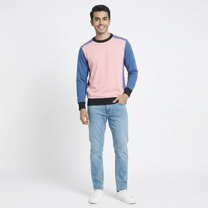 Sweat-shirt à col rond pour homme XS, fabrication directe d'usine, meilleur design, respirant, pull pour l'hiver, prix avantageux avec option OEM - Product Image 1