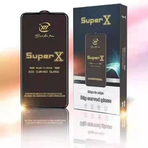 ฟิล์มกันรอยกระจกนิรภัย Super X คุณภาพสูง ขายดี ปี 2023 สำหรับ iPhone 14 Pro Max 14 12 13 9H ฟิล์มกระจกนิรภัยโค้งขนาดใหญ่พิเศษ - Product Image 1