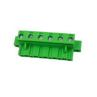 KF2EDGKM-7.62-5P Bornier enfichable femelle avec bride, 5 broches, pas de 7,62 mm, connecteur de câblage PCB à vis