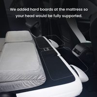 Matelas de camping portable moderne en mousse à mémoire de forme, anti-apnée/gonflable/avec fonctions de massage, design pliable, pour hôtel
