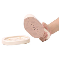 Fer à repasser vapeur portable, petit fer électrique à main avec semelles en aluminium, gadget pratique pour la maison et le dortoir