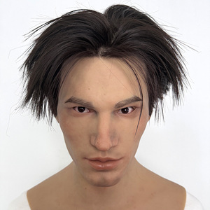 Masque en silicone réaliste de célébrité, couvre-tête, pour <span class=keywords><strong>maquillage</strong></span>, cosplay, fête, jeu de rôle, mascarade, masque en silicone artificiel pour homme - Product Image 4