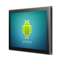 Tablette PC Android intégrée en vente chaude 17 pouces Panel PC industriel Android 11 PCAP Touch AIO Android Box avec SIM