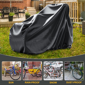 Housse de vélo anti-UV imperméable en polyester Oxford 210D 300D 600D, anti-poussière pour vélos de route - Product Image 4