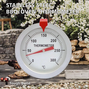 304 स्टेनलेस स्टील जांच के साथ टिकाऊ पेशेवर बेकरी ओवन थर्मामीटर - Product Image 2
