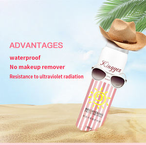 Vente en gros <span class=keywords><strong>Spray</strong></span> solaire blanchissant multi-usages pour le visage Beach-Ready Waterproof Household Chemicals - Product Image 2