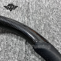 Roda kemudi kustom serat karbon untuk Mazda 3 CX-30 CX5 CX90 Atz CX8 CX7 roda kemudi mobil