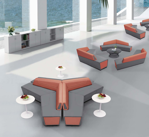Conjunto de sofá de oficina, muebles, sofá, asientos, sala de vestíbulo, Banco de espera, Combinación libre Modular, sofá de sala de espera de oficina - Product Image 6