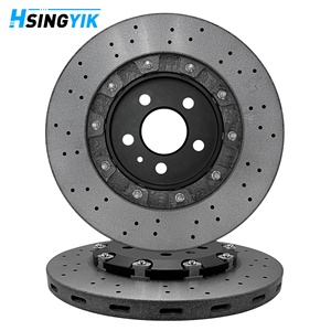 Hsingyik 8W0615601G ดิสก์เบรกเซรามิกคาร์บอนด้านหลัง330x22มม. <span class=keywords><strong>CCM</strong></span> CCB สำหรับ Audi - Product Image 3