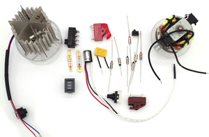 Высокая температура 250 В 10А керамическая термоплавкая сушилка Тепловая связь с термическими отсечками для лучшей безопасности - Product Image 3