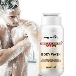 Fabrika Animo asit nem duş jeli vücut yıkama ile kuru cilt besler erkekler için hassas cilt
