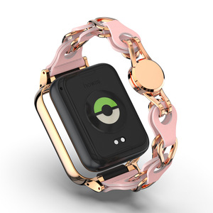 Pour <span class=keywords><strong>Xiaomi</strong></span> <span class=keywords><strong>Mi</strong></span> <span class=keywords><strong>Band</strong></span> 9 <span class=keywords><strong>Bracelet</strong></span> en alliage de cuir actif Redmi Watch 3 <span class=keywords><strong>Bracelet</strong></span> avec boucle magnétique Miband 9 <span class=keywords><strong>Bracelet</strong></span> de <span class=keywords><strong>montre</strong></span> avec cadre - Product Image 2