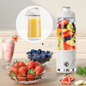 P2501R 75W Smoothies aux fruits frais Mixeur électrique USB Rechargeable Tasse Bouteille personnelle Mini mixeurs Jus Portable Mixeur à jus - Product Image 5