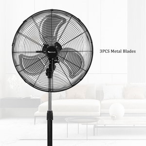 Ventilateur sur pied domestique et industriel moderne de 18 pouces <span class=keywords><strong>à</strong></span> haute vitesse 100W électrique pour camping-car et <span class=keywords><strong>hôtel</strong></span> - Product Image 2