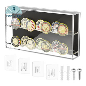 Boîte de présentation de pièces commémoratives personnalisées, badge de collection, boîte de présentation en acrylique, médaille, vitrine transparente - Product Image 5