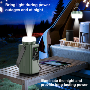 Estación de Energía Portátil de Carga Rápida de 100W, 62000mAh, 198.4WH, Batería Externa LiFePO4, Generador Solar para Emergencias en el Hogar, Venta al Por Mayor - Product Image 3