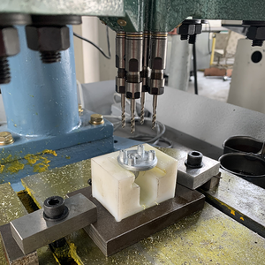 Doppelkopf-CNC-Drehmaschine, Gangtyp-CNC-Drehmaschine mit pneumatischem Automatischem Vorschub, Bohrmaschine - Product Image 6