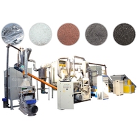 Machine de protection de l'environnement Machine de recyclage de panneaux solaires photovoltaïques entièrement automatique Ligne de production