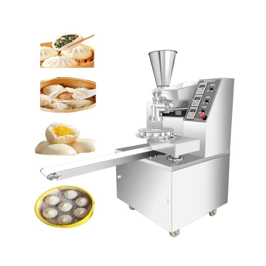 food industry using high configuration chinese traditional cuisine baozi bun making machine