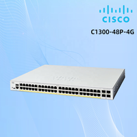 C1300-48P-4G Cisco Asli Baru Tersedia 48-Port PoE Gigabit Network Switch