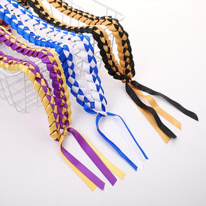 Décorations de cérémonie de remise des diplômes universitaires 2026 : Couronne de remise des diplômes en ruban tressé, Collier cordon d'honneur - Product Image 1