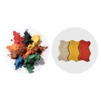 Brightsun jaune 311 313 920 314 couleur pigment en poudre pour briques