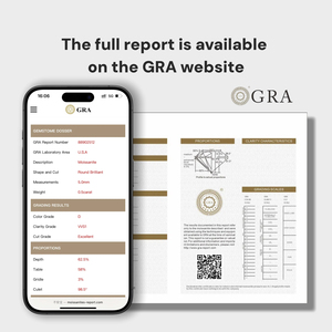 D vvs 1CT tổng hợp phòng thí nghiệm phát triển moissanite Kim Cương Tròn rực rỡ cắt 6.5mm lỏng moissanite đá trắng mossanite - Product Image 5