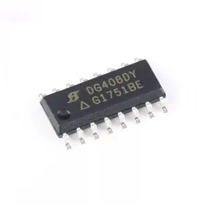 DG408DY-T1-E3 Original Vishay 8-Channel/Dual 4-Channel High Performance CMOS Analog Multiplexer integrated circuits
