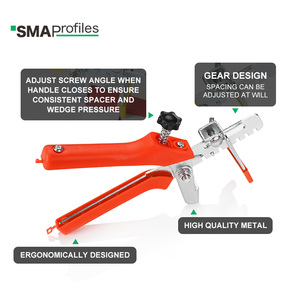 Phật sơn smaprofiles màu đỏ san lấp mặt bằng hệ thống gạch san lấp mặt bằng công cụ gạch Spacer <span class=keywords><strong>1</strong></span>.5mm gạch Clip - Product Image 4