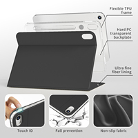 Coque rotative intelligente pour Apple iPad Air 13 pouces (M3/M2) Pro 12.9 pouces 6e/5e/4e génération Coque pour iPad Pro 13 2024 M4